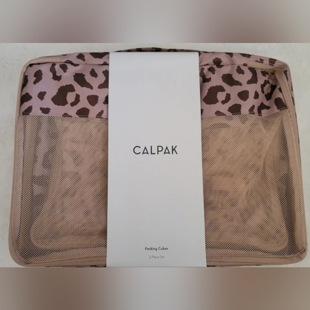 Calpak Leopard Packing Cubes